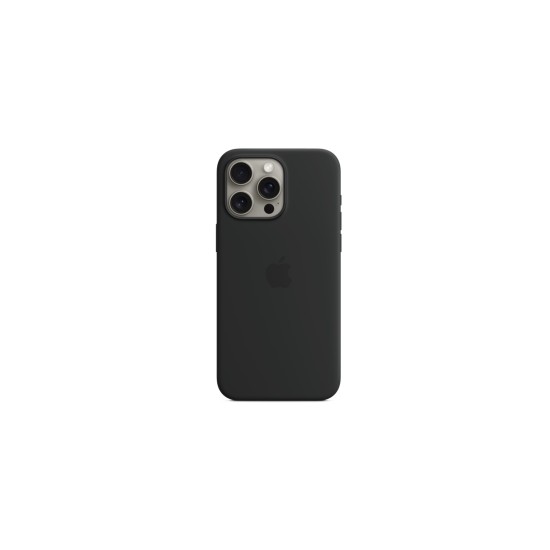 I Phone 15 Pro Silikon Case (Schwarz) 